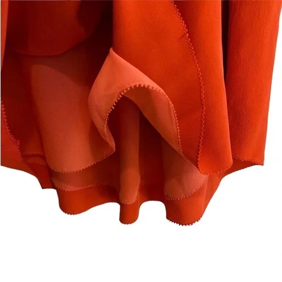 Babaton silk mini dress, sleeveless rounded hem, size XS excellent condition - Picture 6 of 10